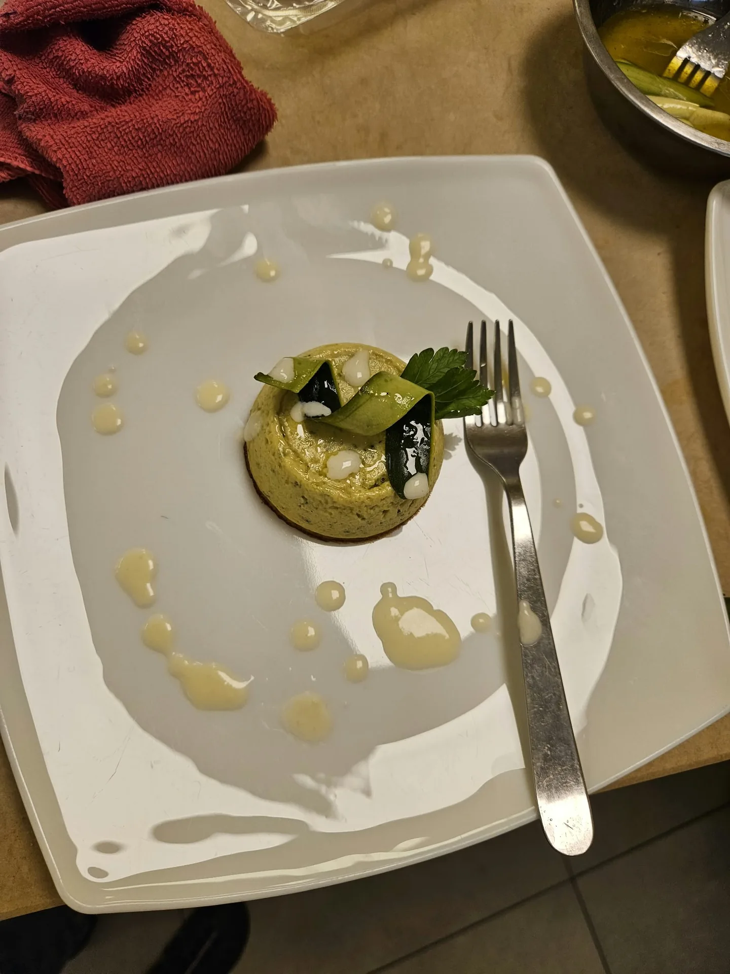 Preparazione salata alle verdure
